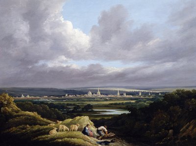 View of Oxford from a Distance by Joseph Mallord William Turner